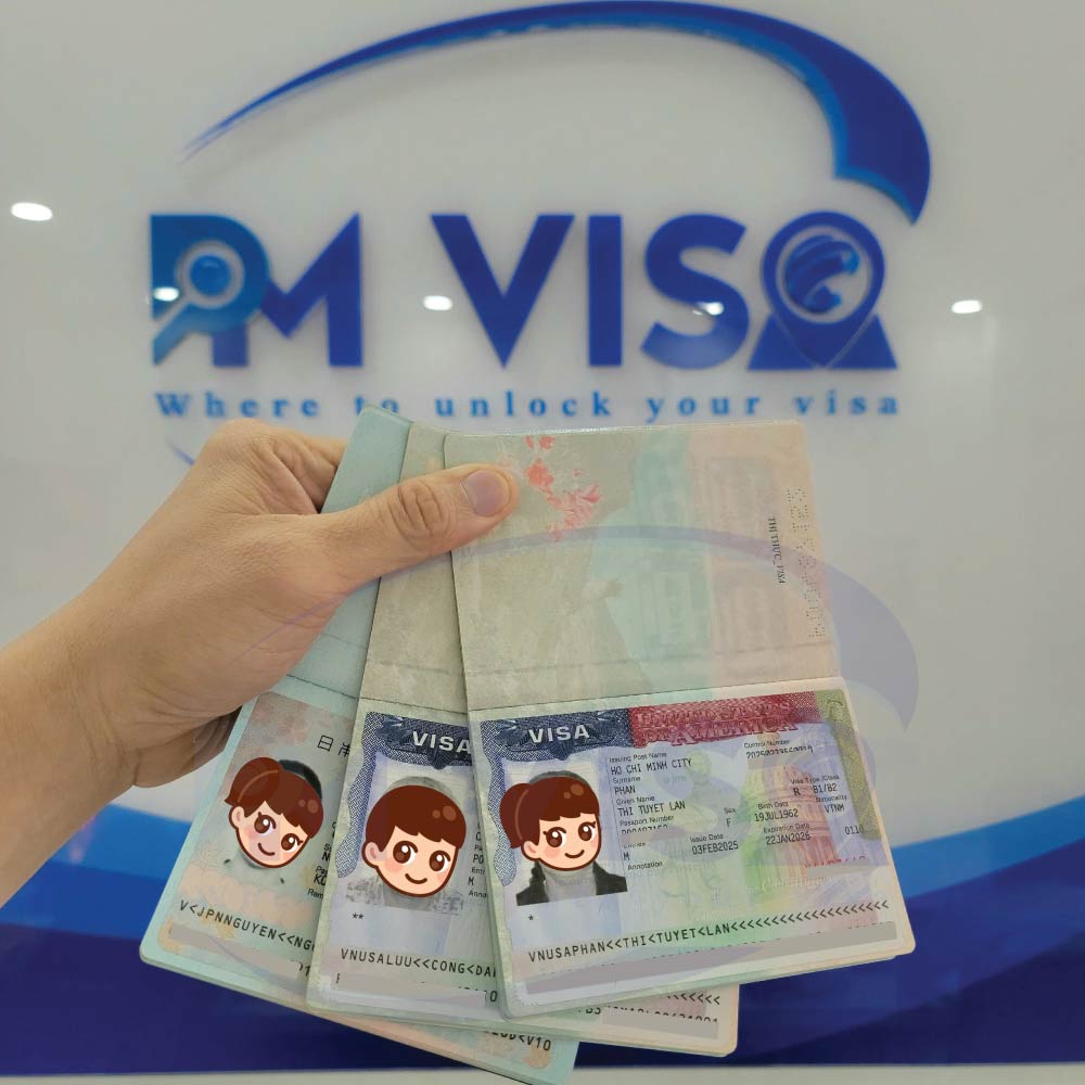 khai xuân với những chiếc visa thành công
