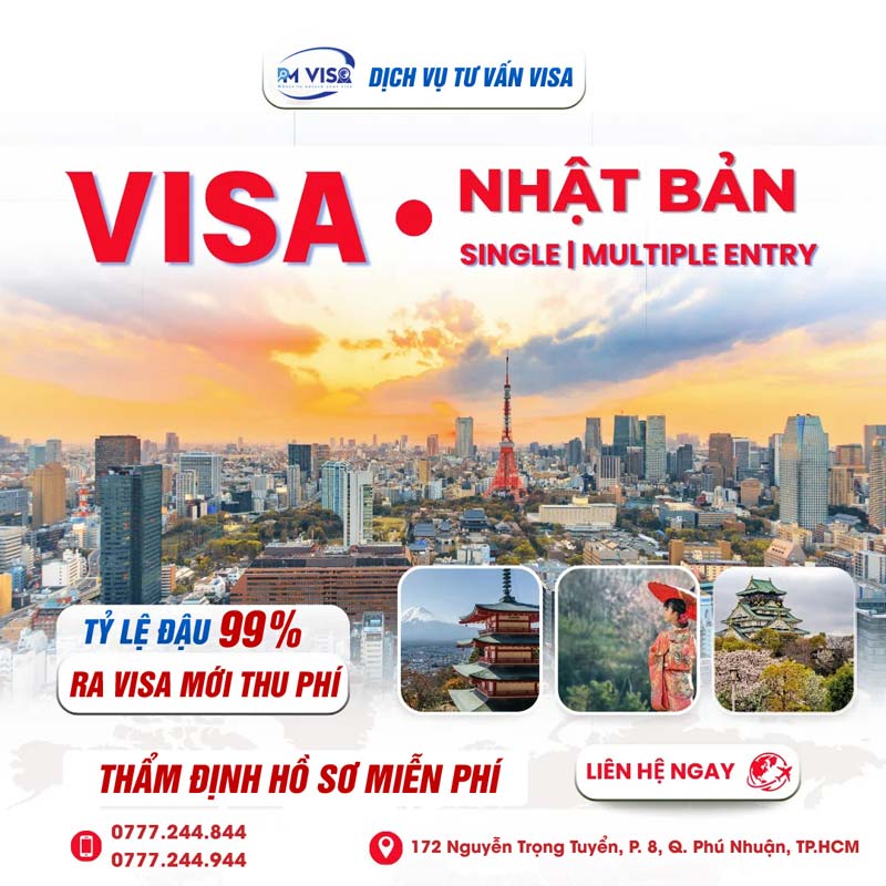 Dịch Vụ Xin Visa Nhật Bản Tỷ Lệ Đậu Cao 99,99%