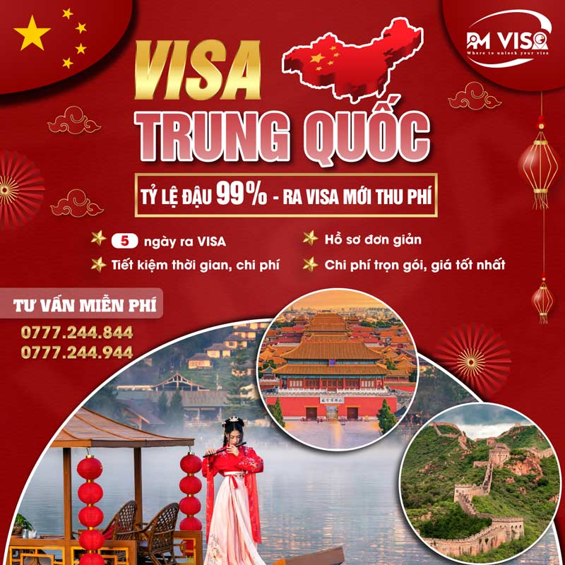 Visapm - dịch vụ xin visa trung quốc uy tín TPHCM