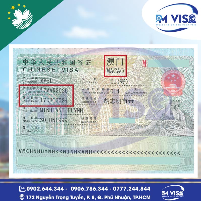 Visa macau