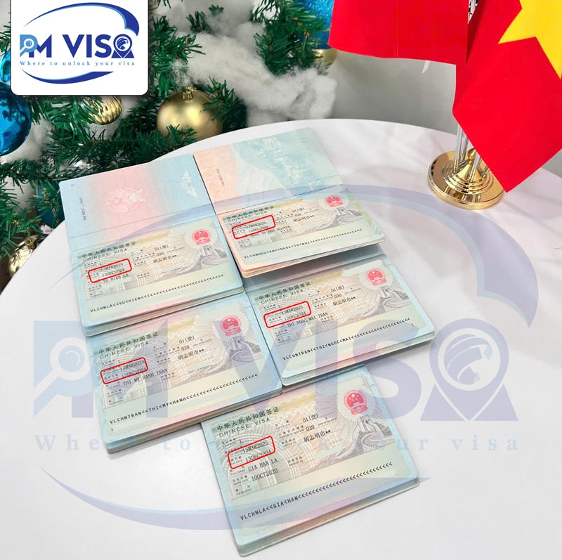 5 khách hàng nhà VISAPM đậu visa Trung Quốc ngày 16/12/2024