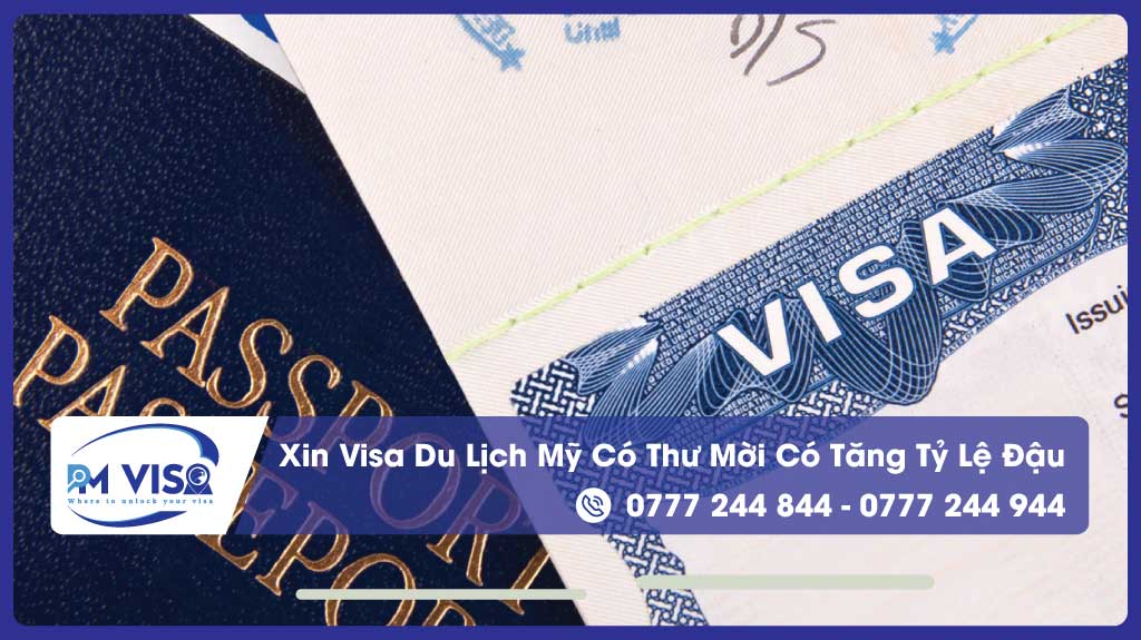 Xin visa du lịch Mỹ có thư mời